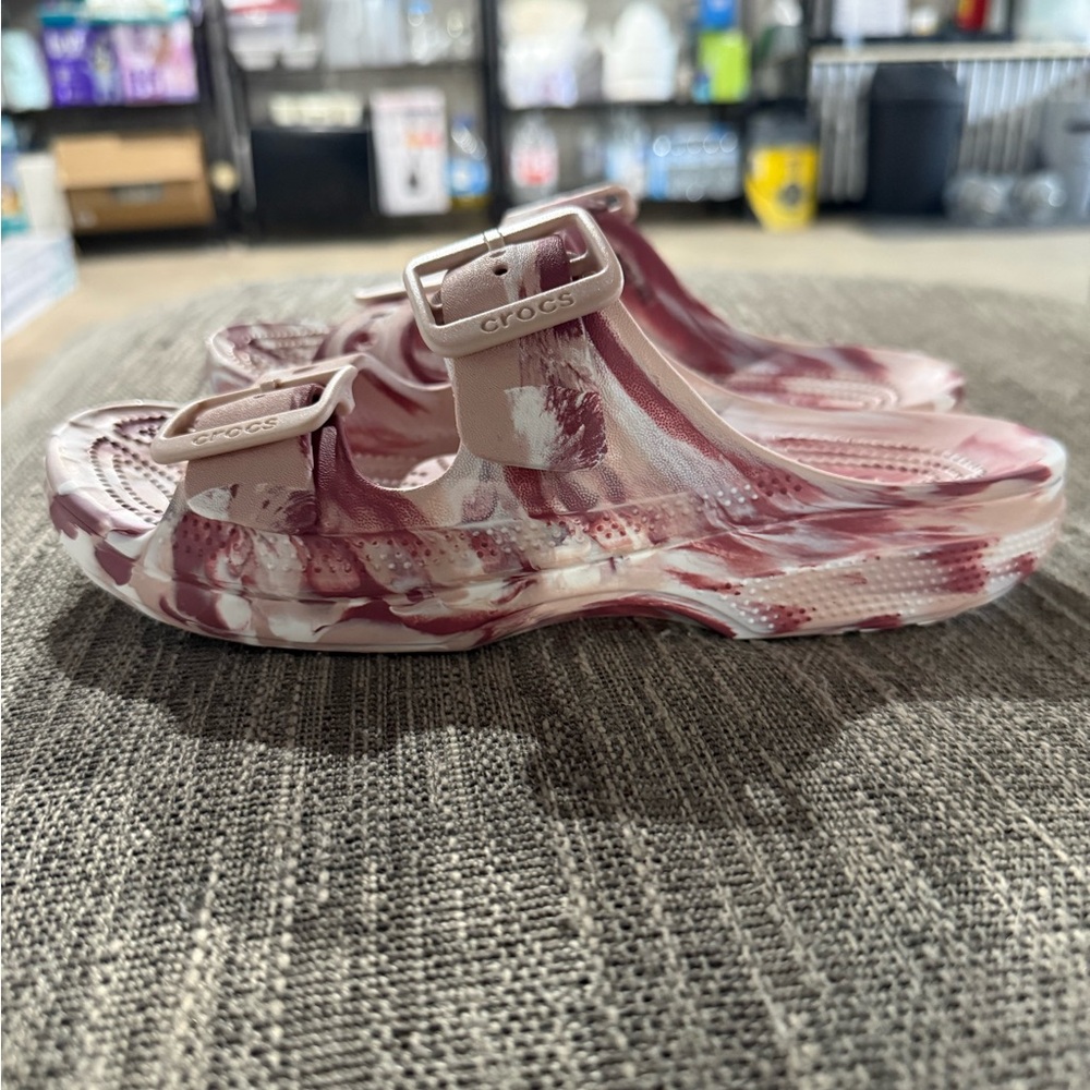NWOT Crocs Pink Sandals - Picture 2 of 3